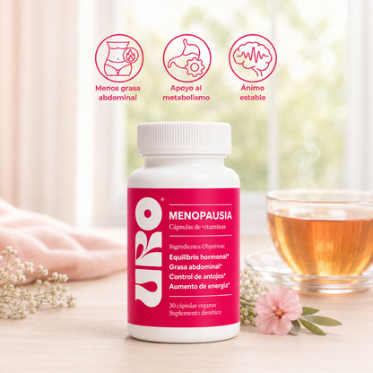 URO | Cápsulas de Vitaminas para la Menopausia