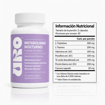 URO | Metabolismo Nocturno - Recuperá tu figura y energía
