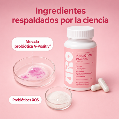 URO | Cápsulas de probióticos vaginales